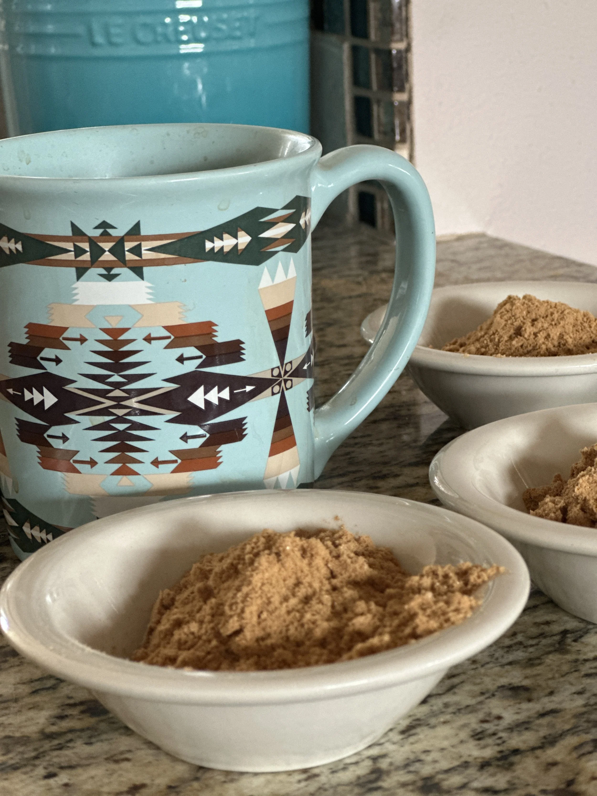 Fully loaded freeze dried lattes