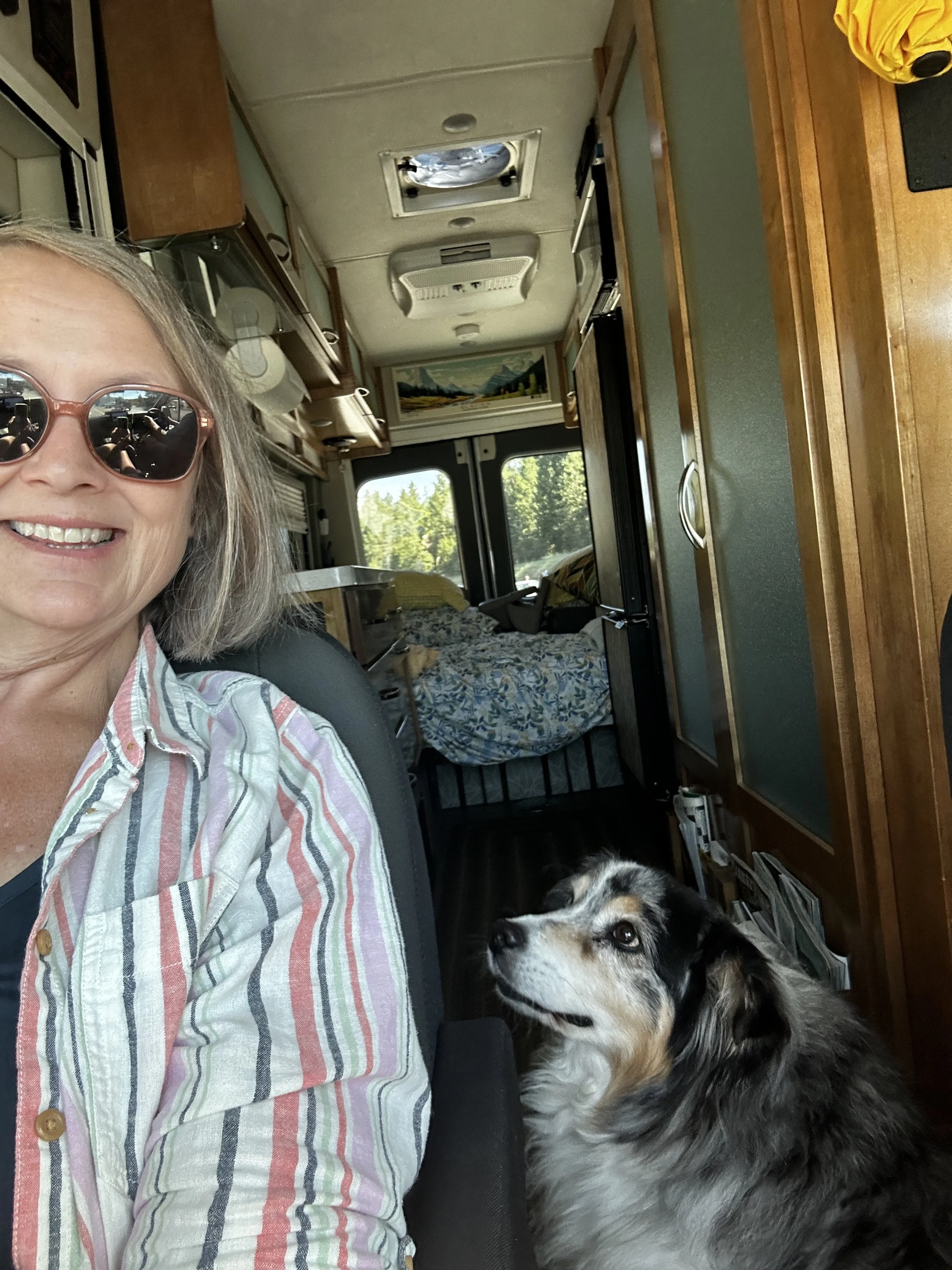 On the road again!