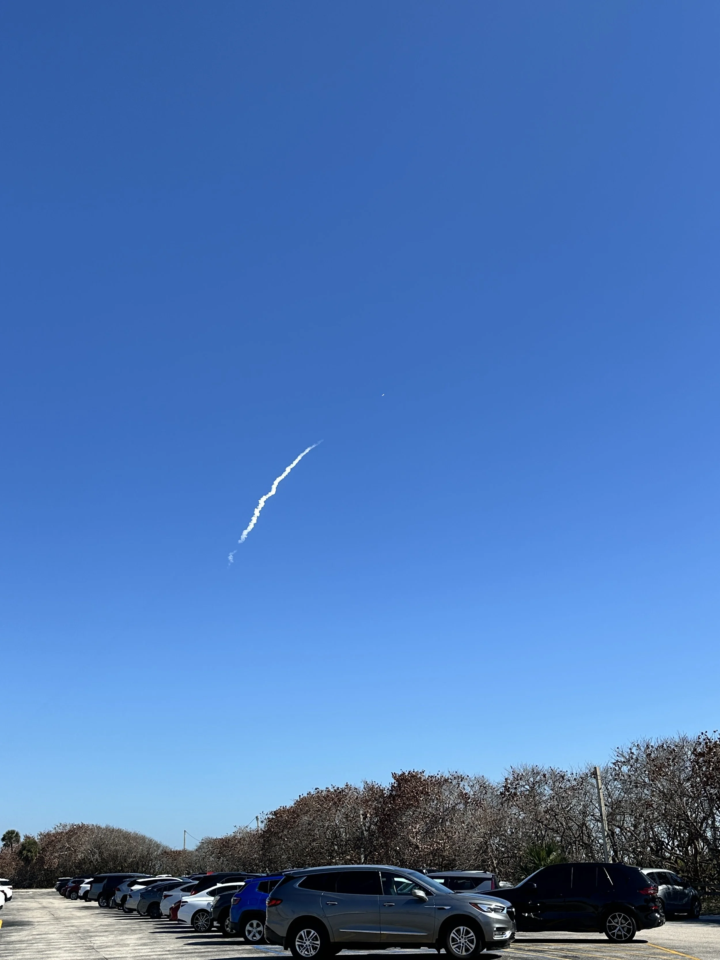 And then we got to see it take off!