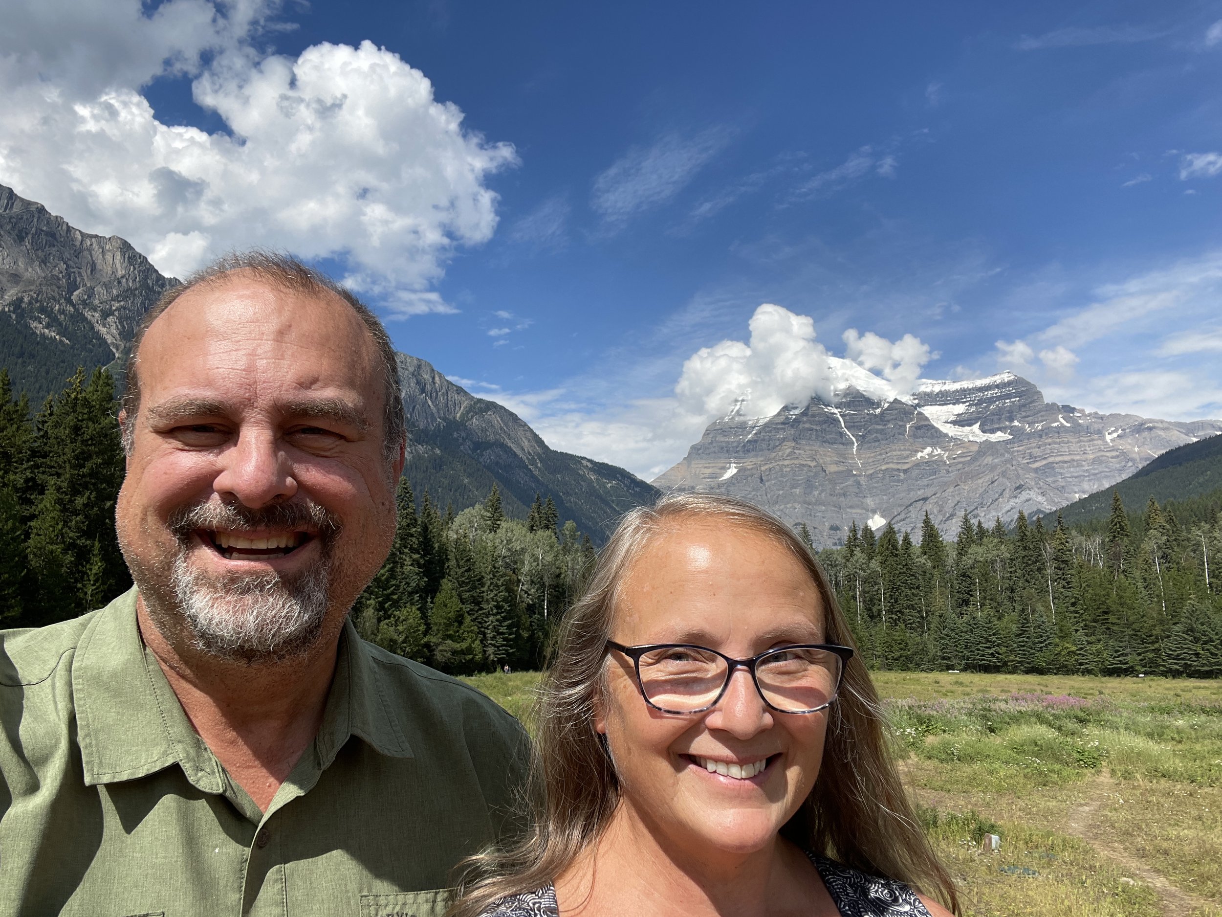 Prince George toward Jasper, Alberta