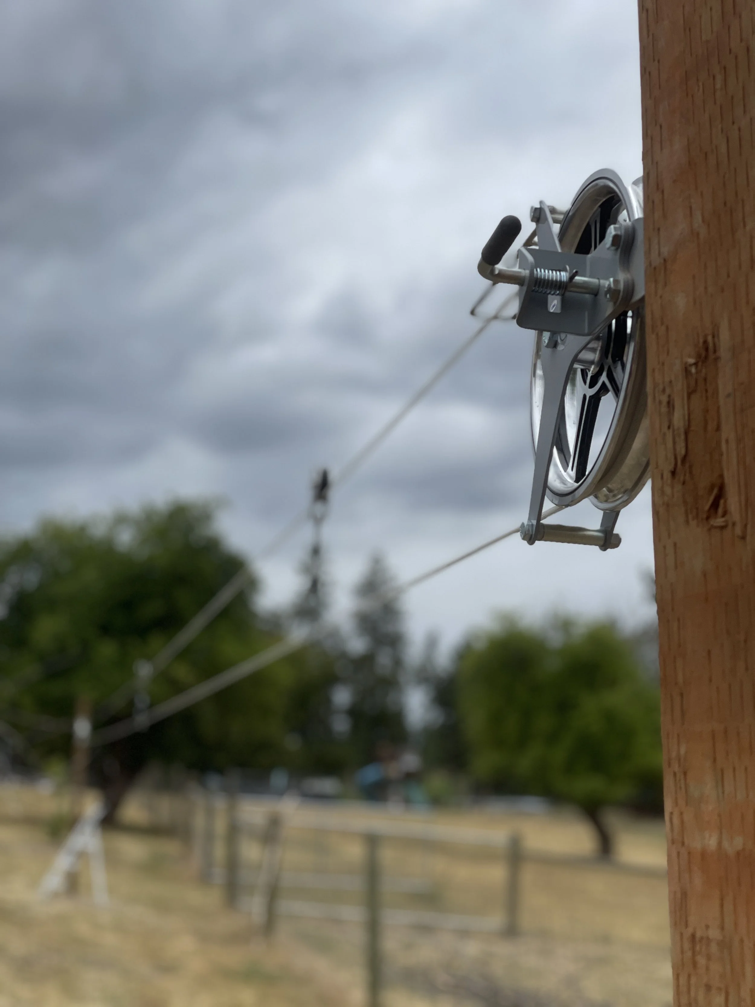 Clothesline is installed!