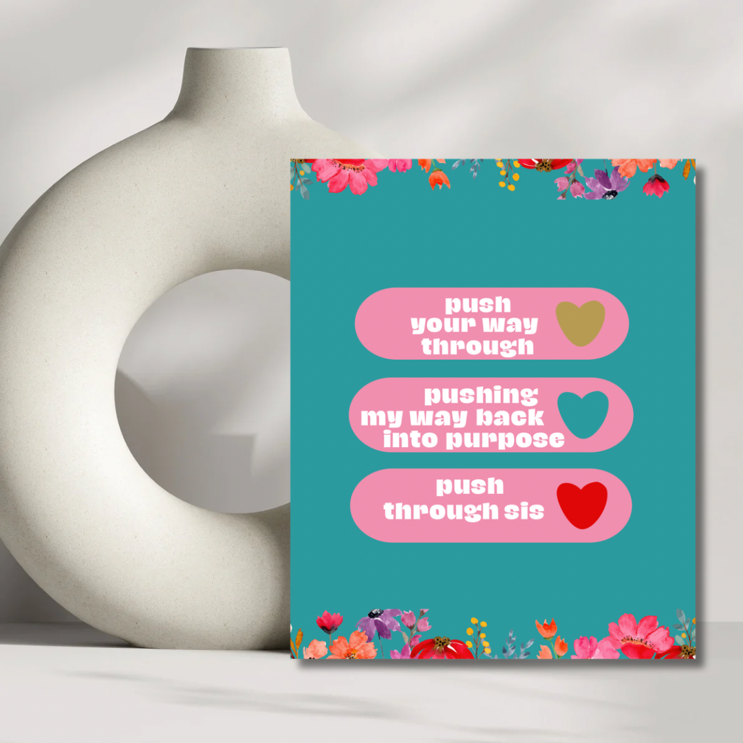 Push Through Sis Prayer Journal