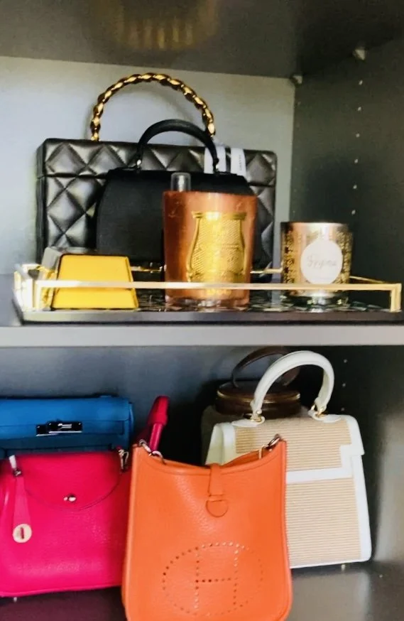 ORGANIZED DESIGNER HANDBAGS