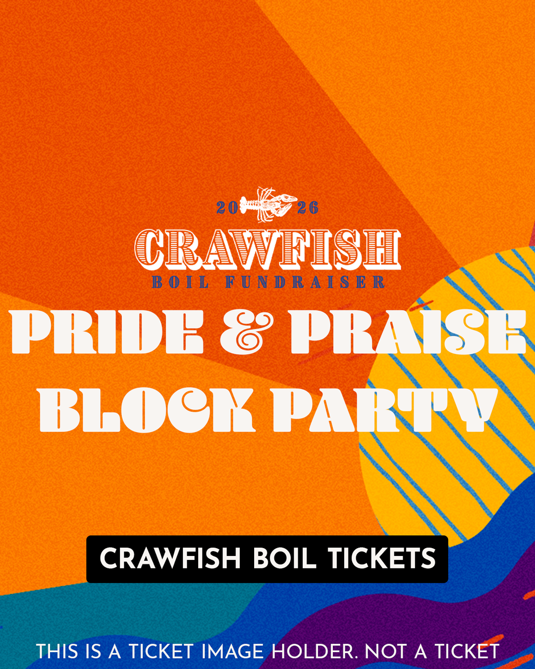 Crawfish Boil Plate Ticket