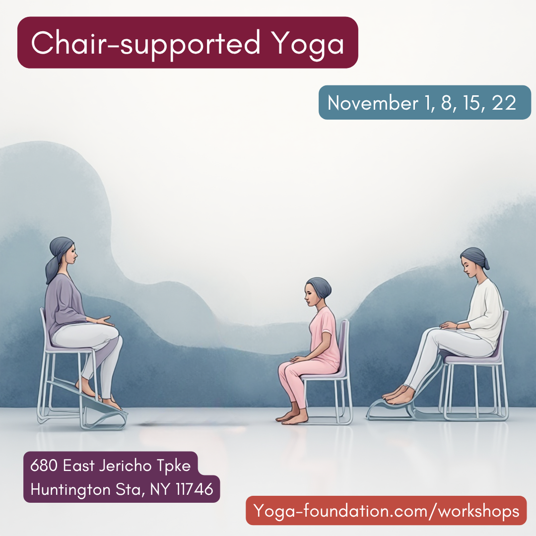Saturday Chair-Supported Yoga - in person