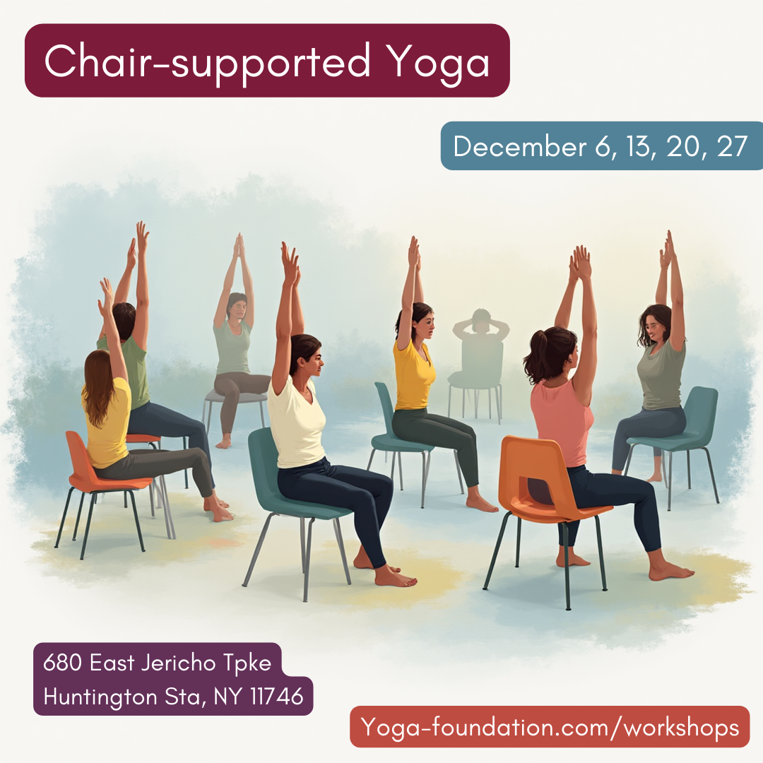 Saturday Chair-Supported Yoga - in person