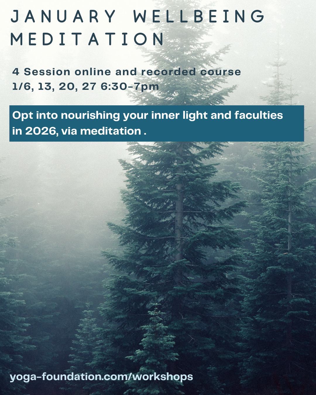 January Wellbeing Meditation