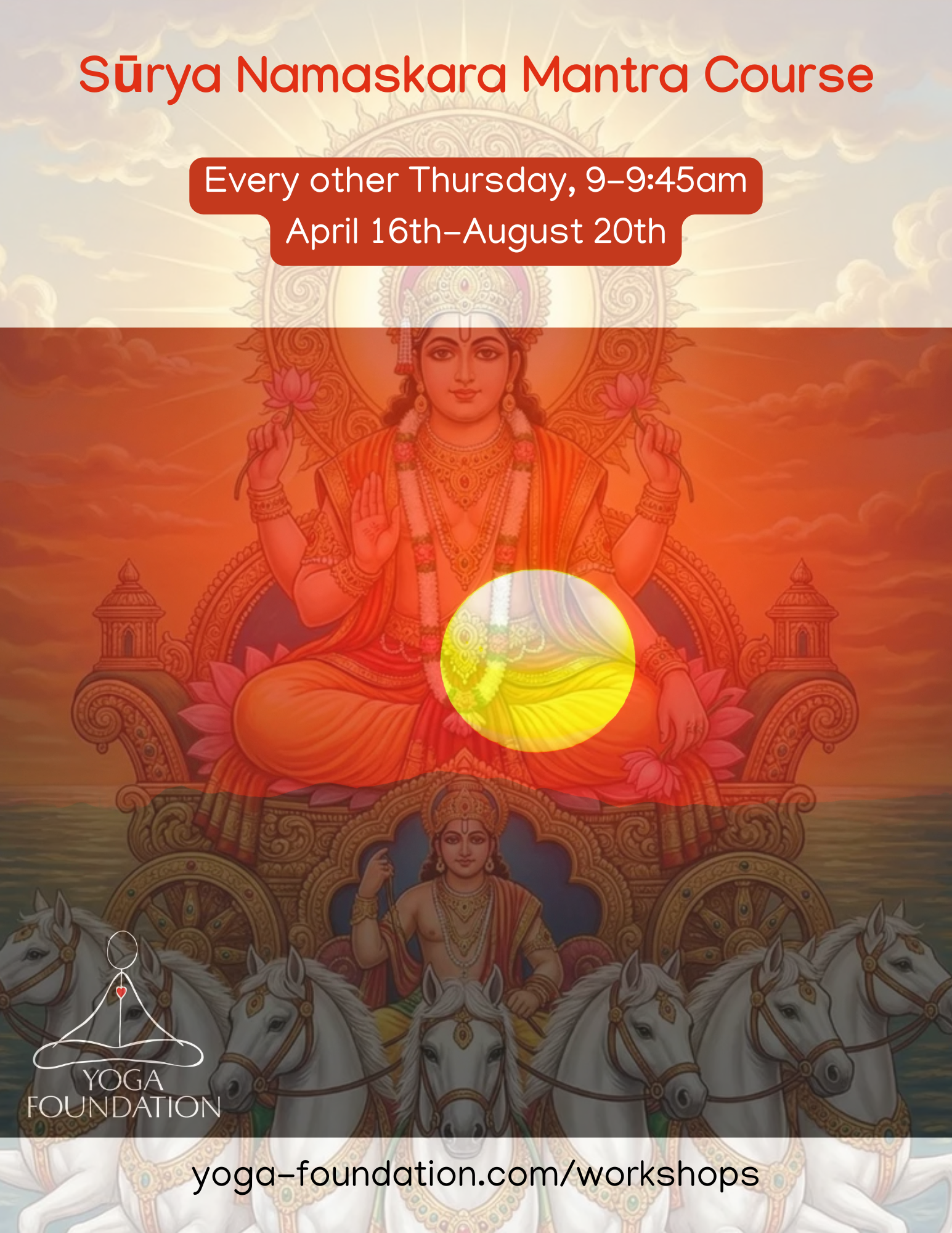 Spring/Summer Mantra Course: Sūrya Namaskara Mantra