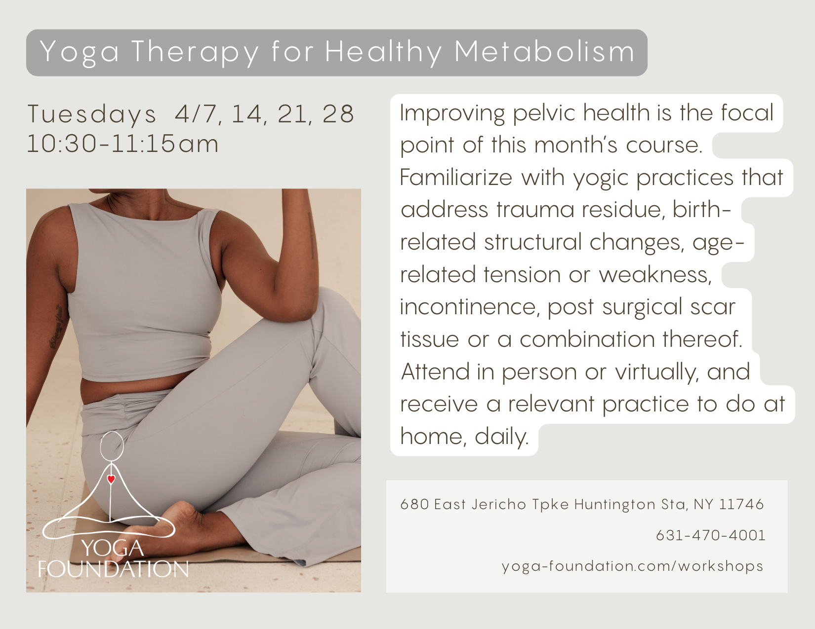 Yoga for Healthy Metabolic Function