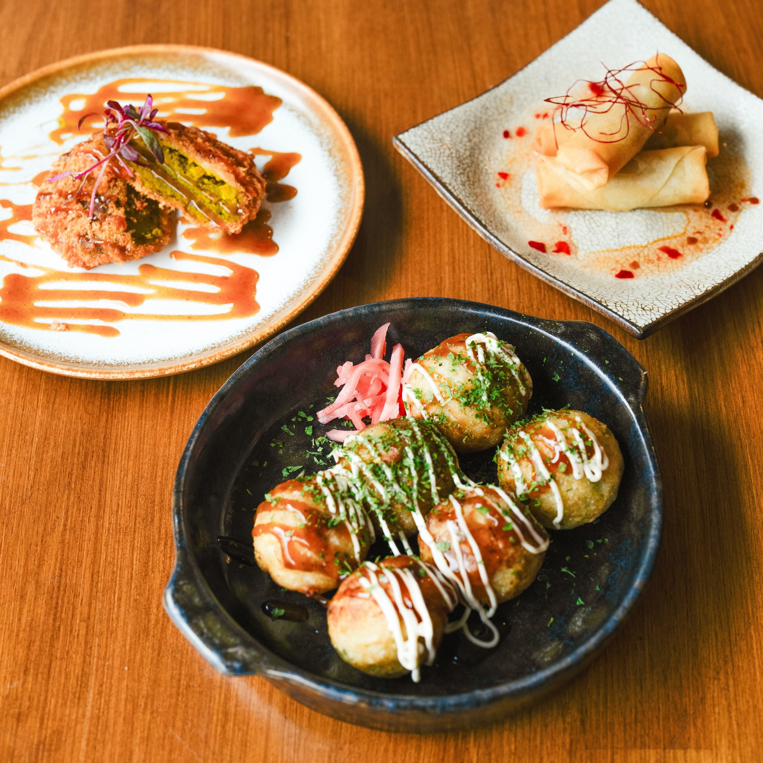A few of our most popular starters ✨ Our delicious takoyaki, crispy on the outside and fluffy on the inside 🤤

#necco #neccolondon #exmouthmarket #islingtonrestaurants #londonfood #londonfoodie #londoneats #everylastmouthful