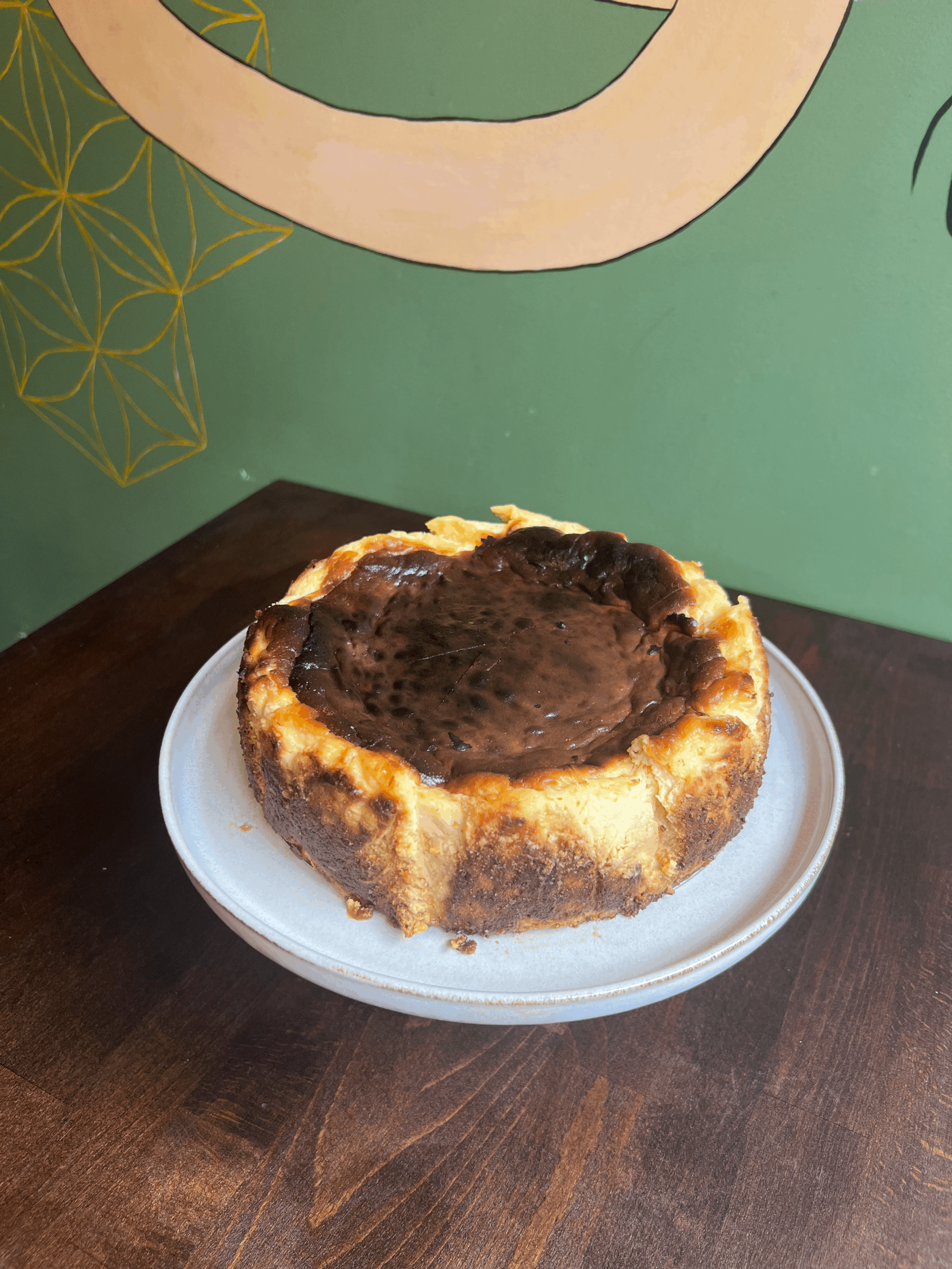 Yuzu Burnt Basque Cheesecake