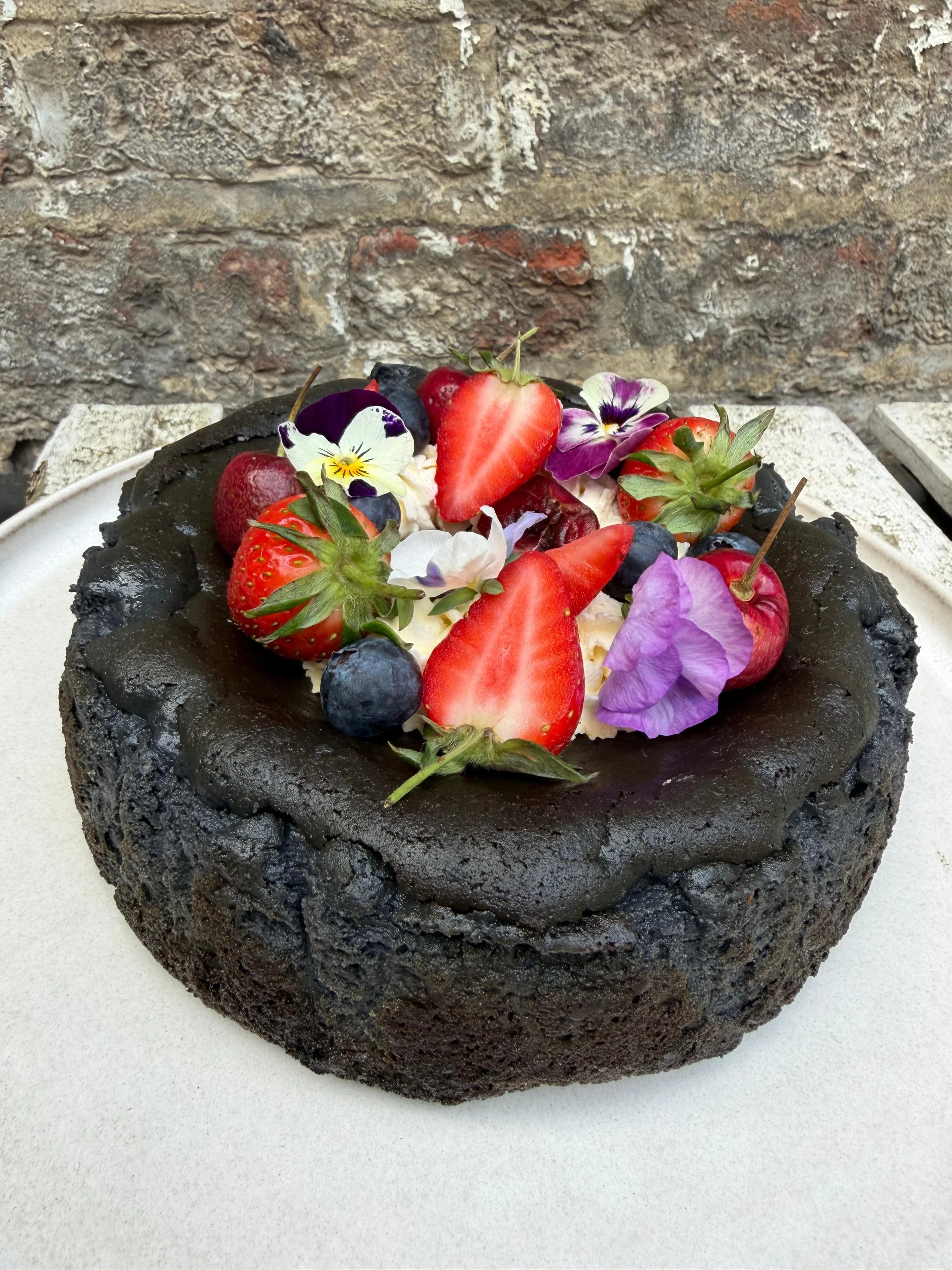 Black Sesame Burnt Basque Cheesecake