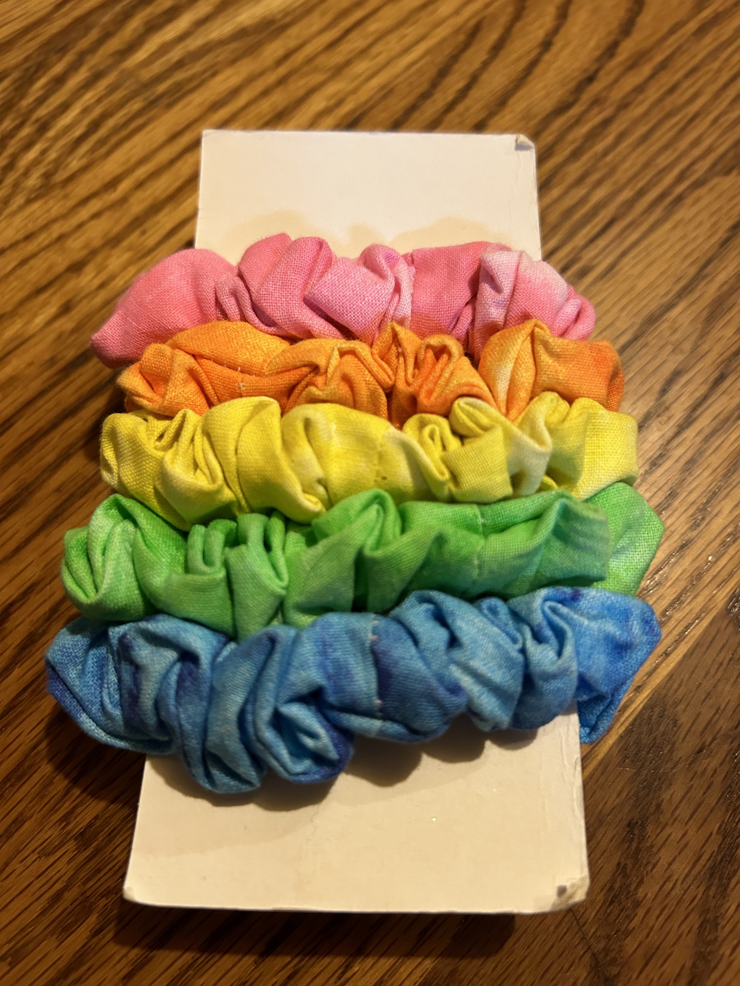 Pastel Hair Scrunchies