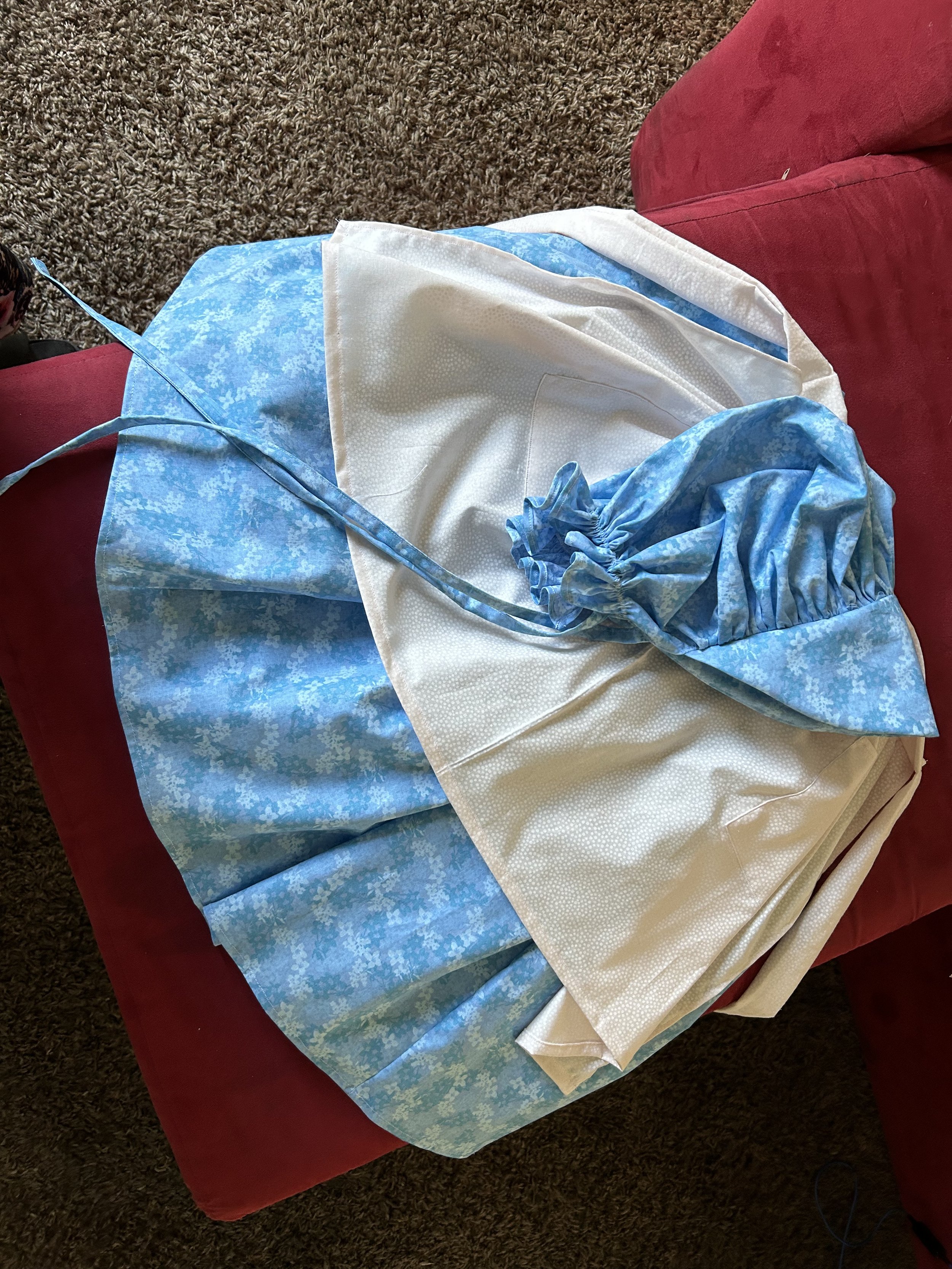 Apron, Bonnet, Skirt