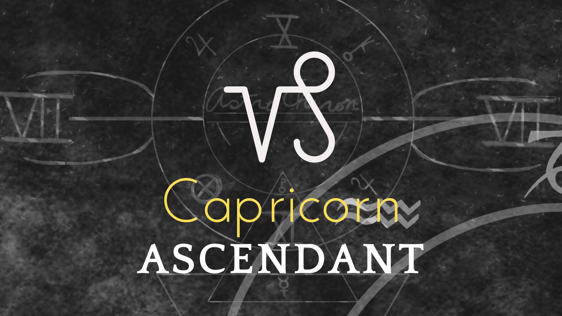 Spotting a Capricorn Rising