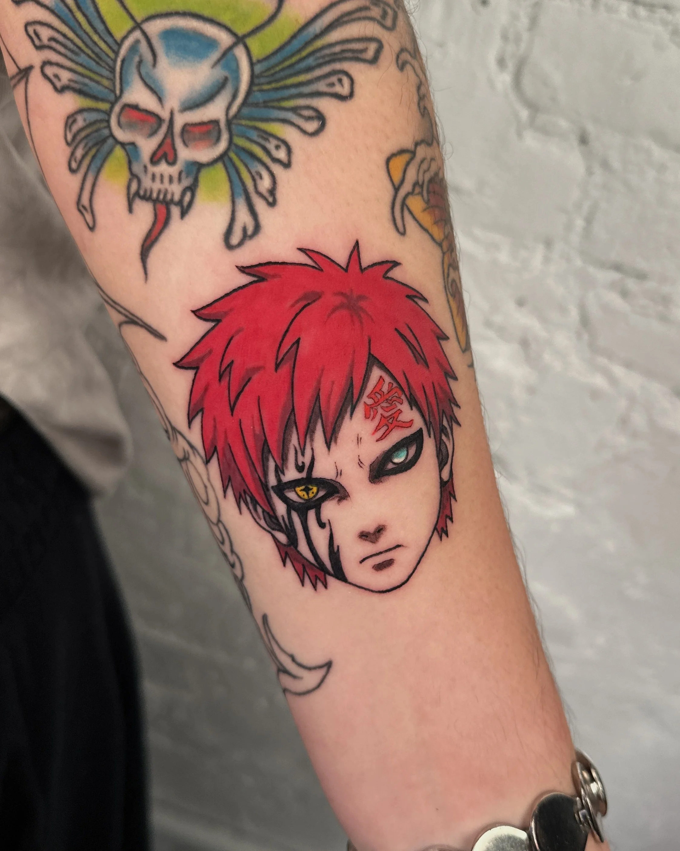 Gara Naruto anime tattoo