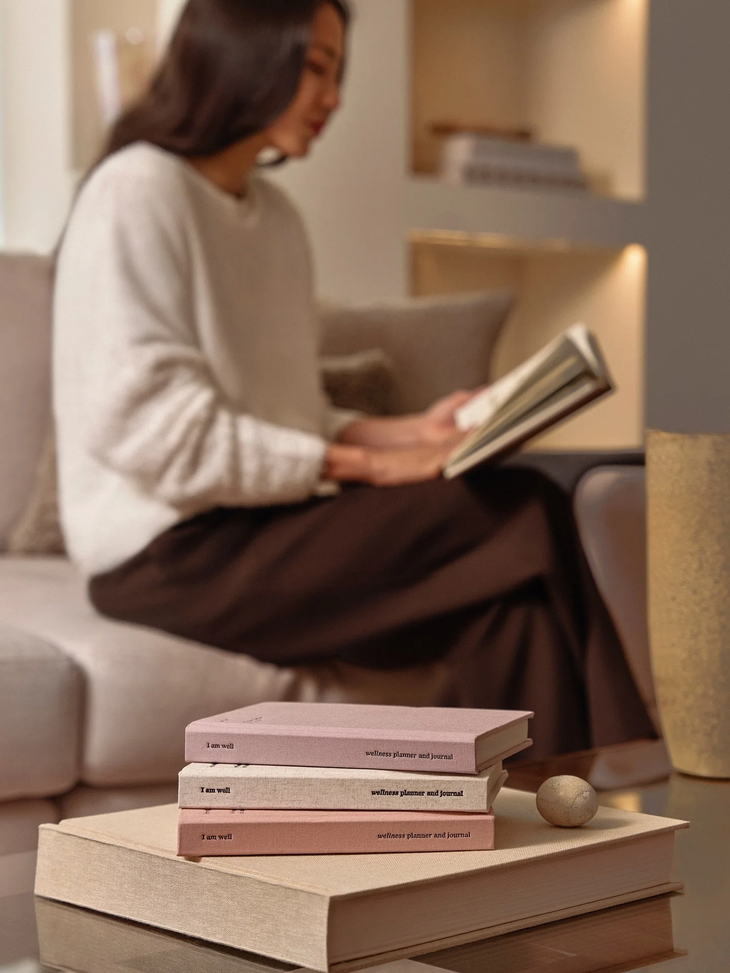 Inside our 2026 Edition, you will find
&bull; Undated pages so you can begin anytime
&bull; Monthly themes for deeper inner work
&bull; One weekly reflection question
&bull; Space for 3 key tasks and 1 gratitude each day
&bull; Annual and quarterly r