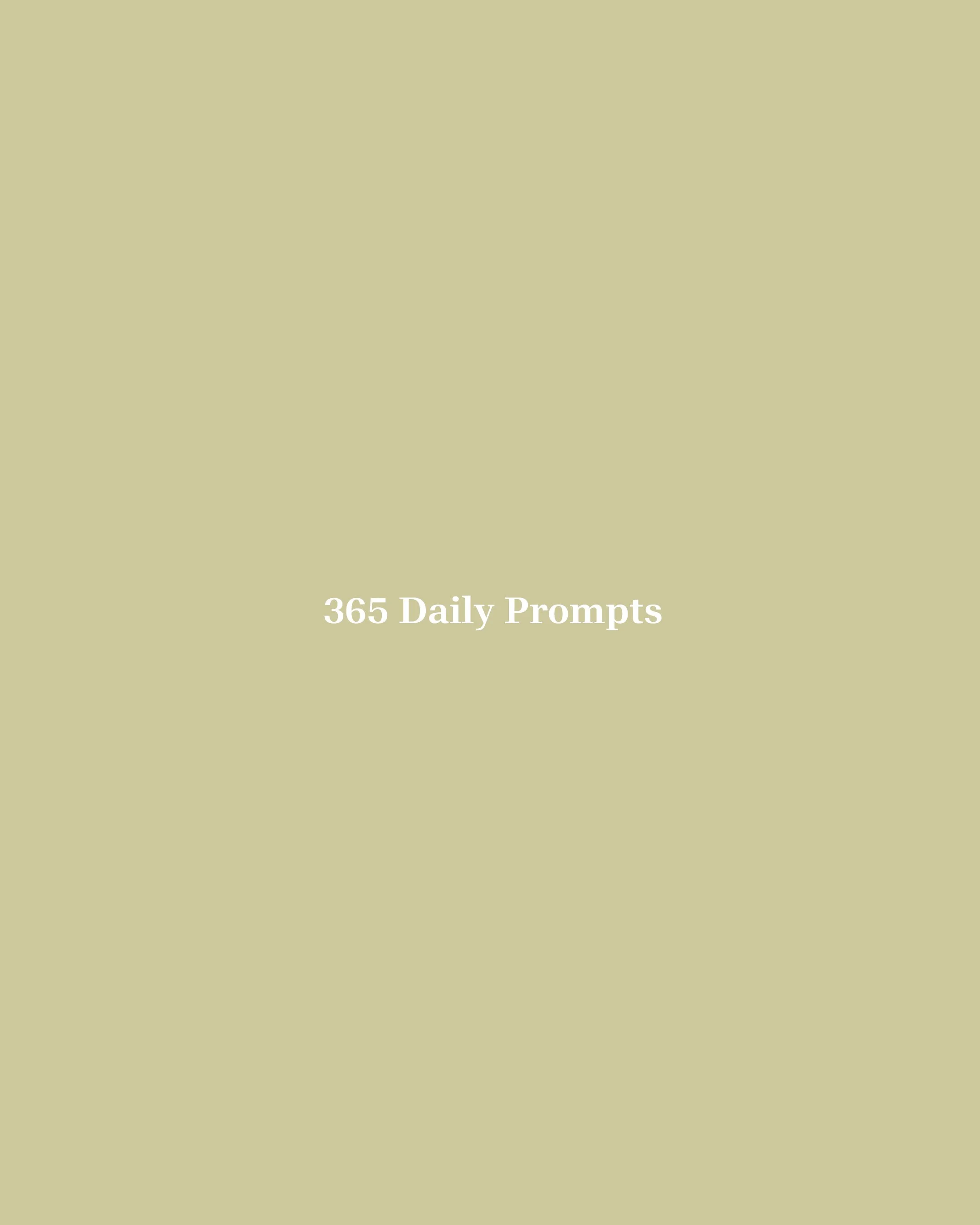 Daily Companion Prompts