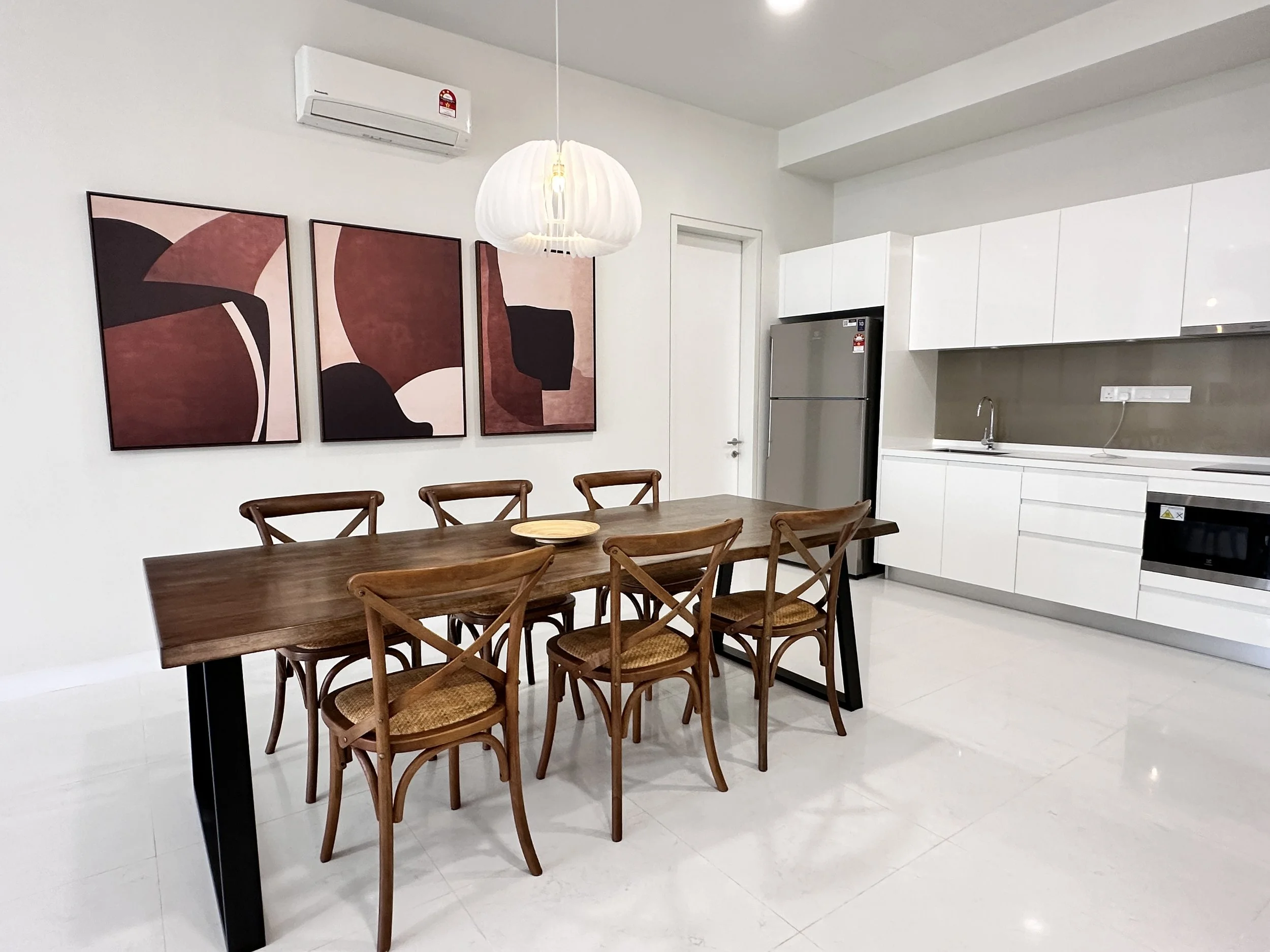 PEM D&B Refurbishment - Dining and dry kitchen area