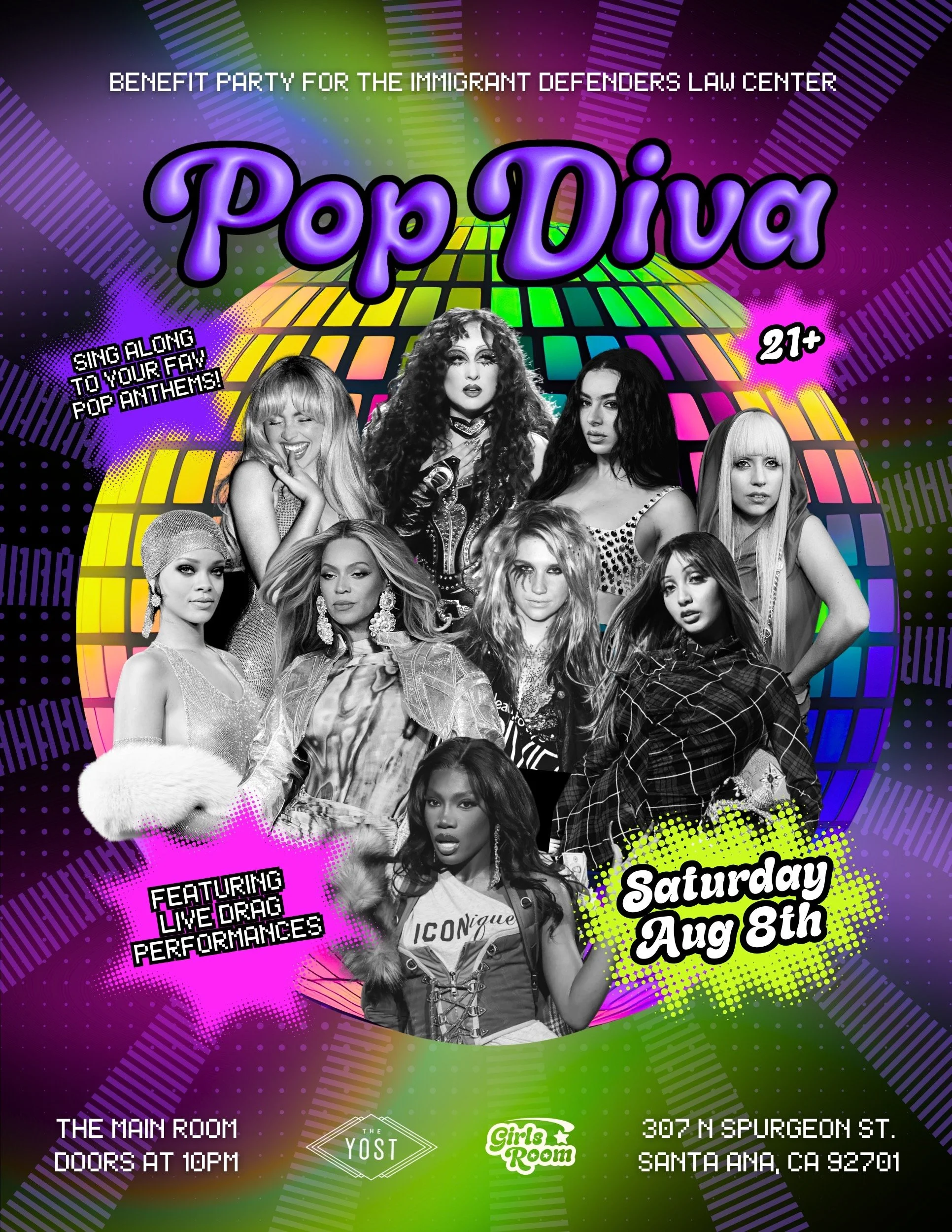 POP DIVA - SING ALONG TO YOUR FAV POP ANTHEMS!