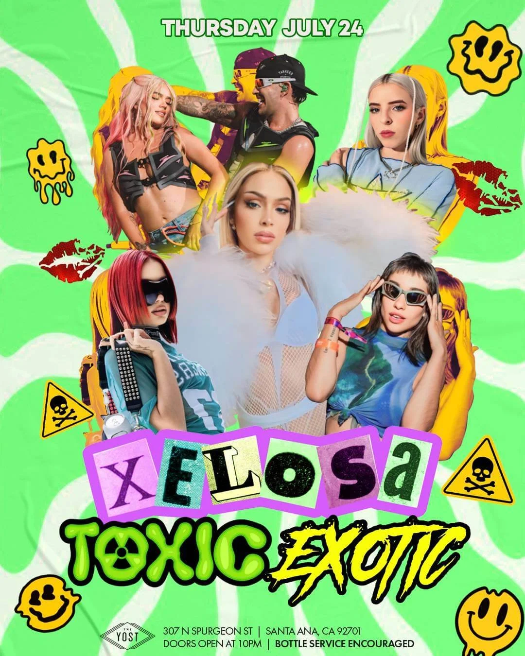 EVERY THURSDAY, XELOSA TOXIC EXOTIC