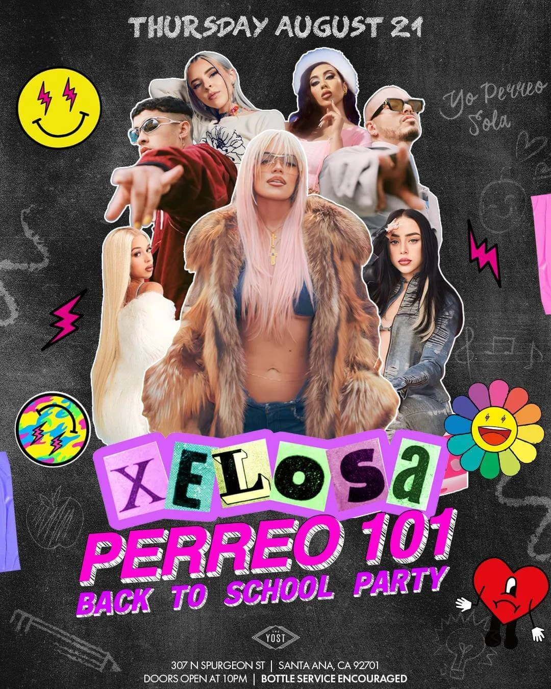 EVERY THURSDAY, XELOSA PERREO 101 BACK TO SCHOOL PARTY