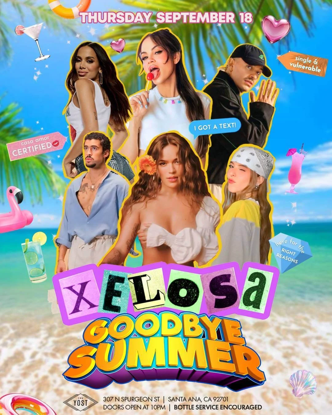 EVERY THURSDAY, GOODBYE SUMMER PARTY