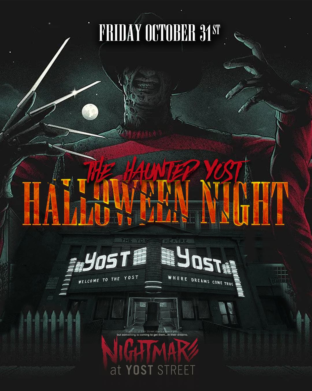 The Haunted Yost Halloween Night!