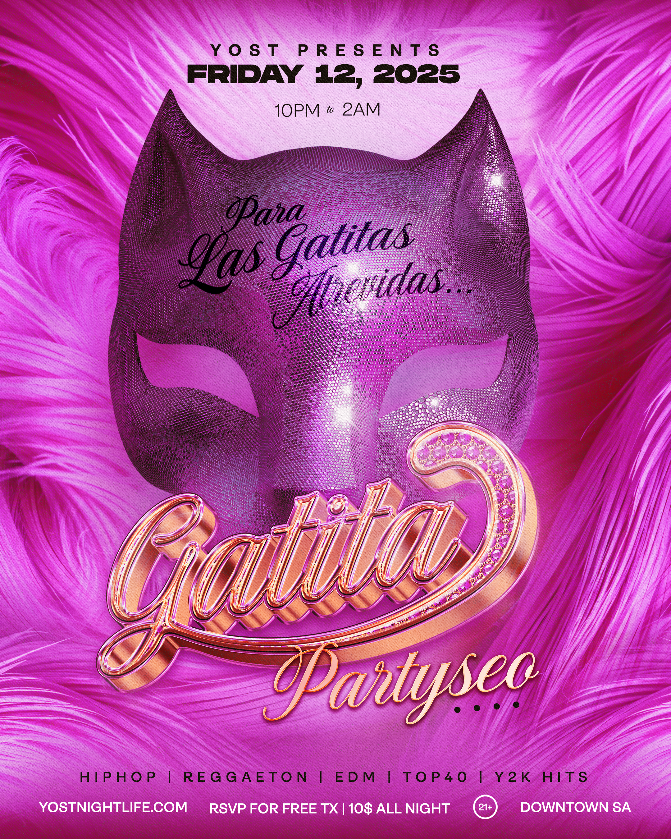 GATITA PERREO REGGAETON &amp; HIP HOP PARTY 21+