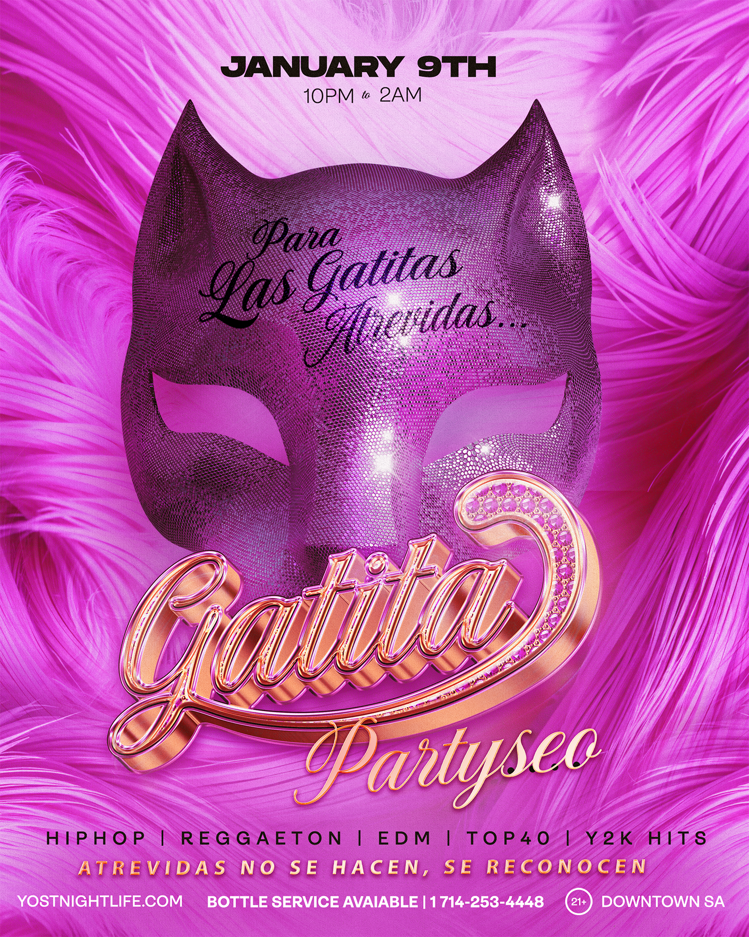 GATITA PERREO REGGAETON &amp; HIP HOP PARTY 21+
