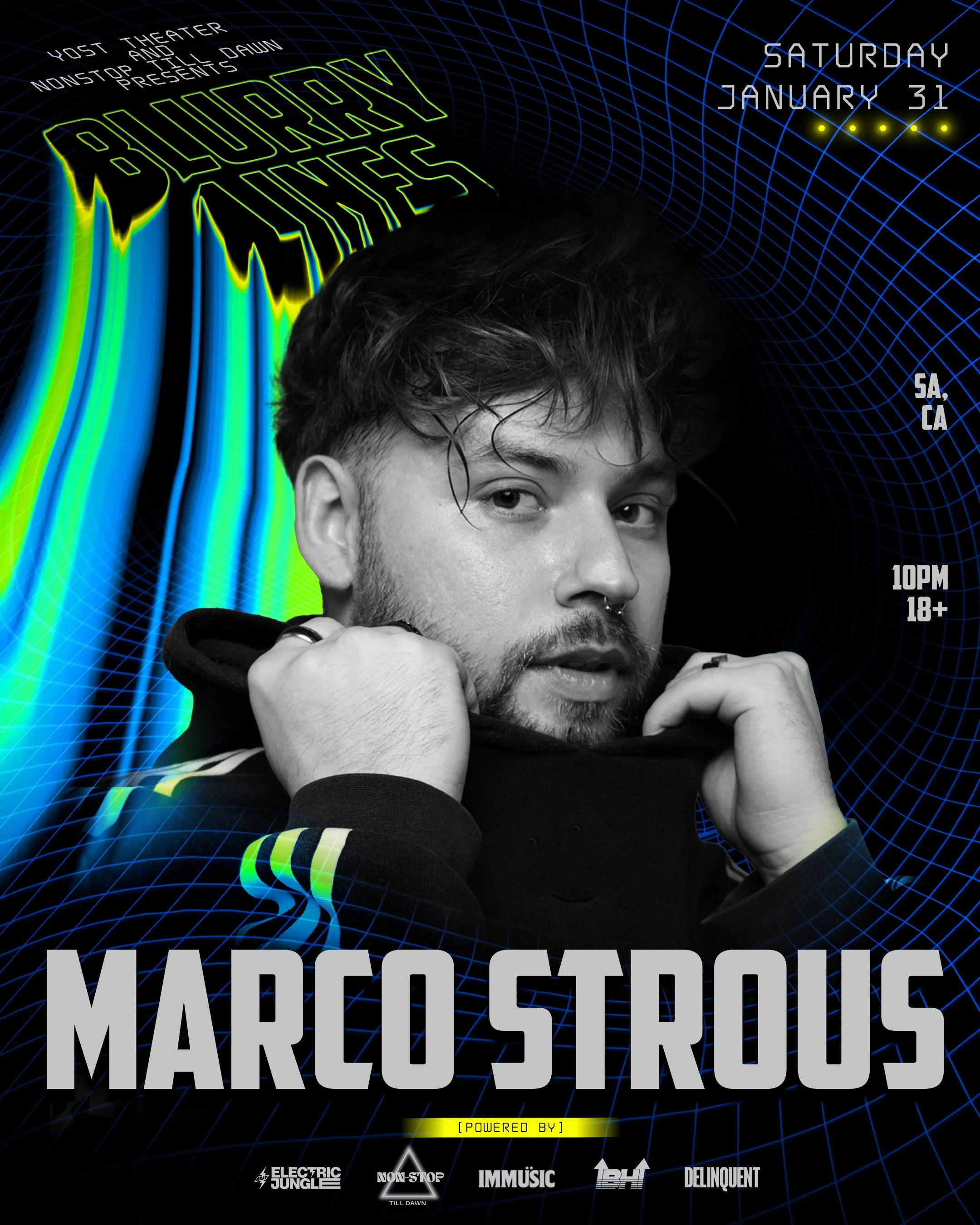 BLURRY LINES PRESENTS MARCO STROUS - MINIMAL HOUSE &amp; TECHNO