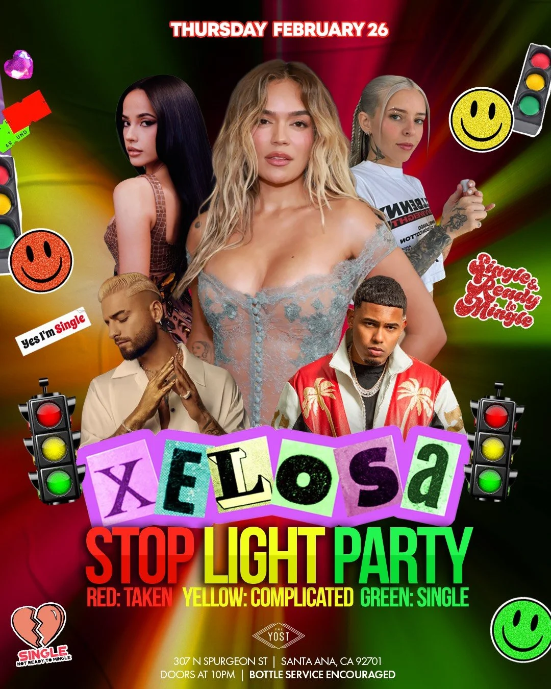 XELOSA STOP LIGHT PARTY | EVERY THURSDAY, XELOSA REGGAETON PARTY