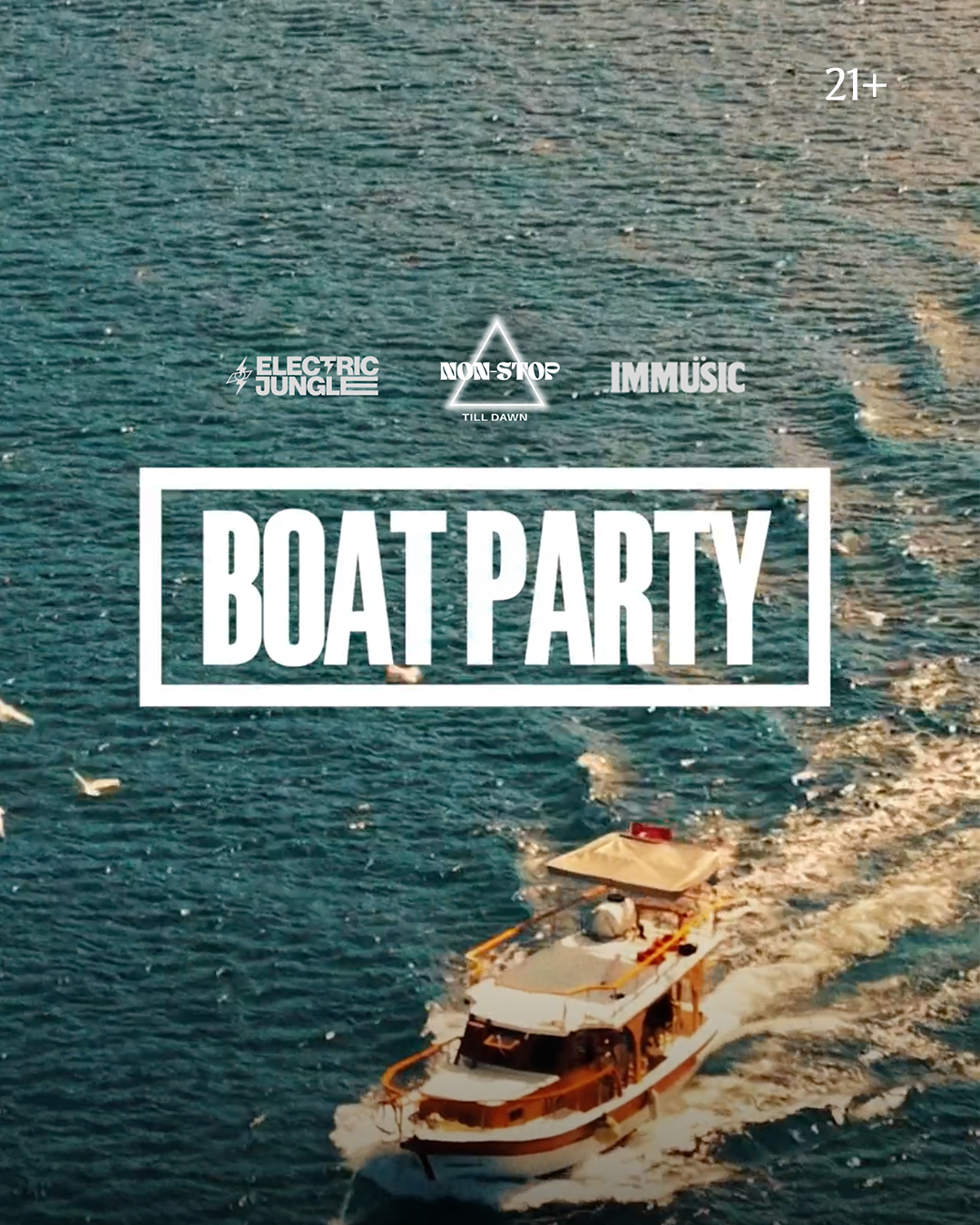 Exclusive Sunset Boat Party + House Music By Non Stop + Electric Jungle + IIMusic