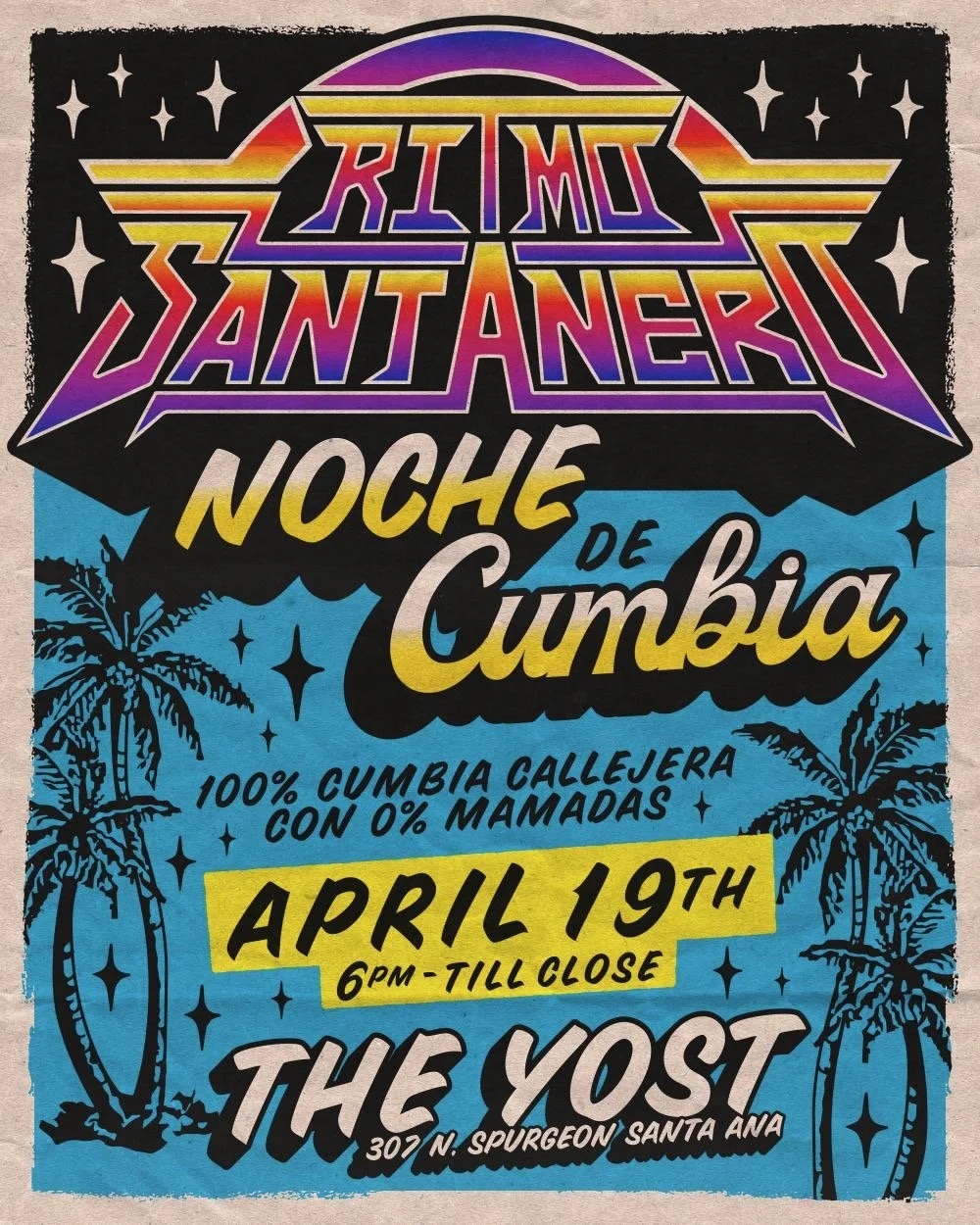 Ritmo Santanero Noche De Cumbia