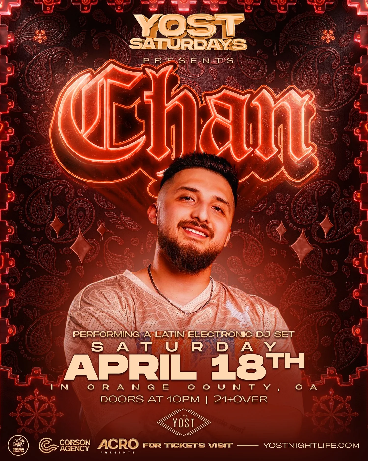 CHAN LIVE | USA TOUR 