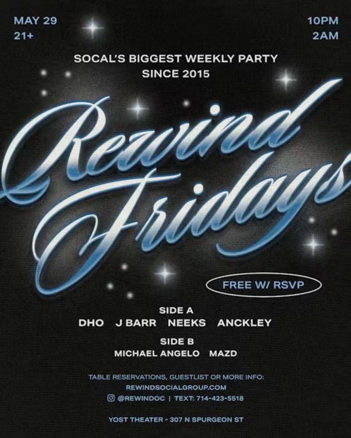 EVERY FRIDAY