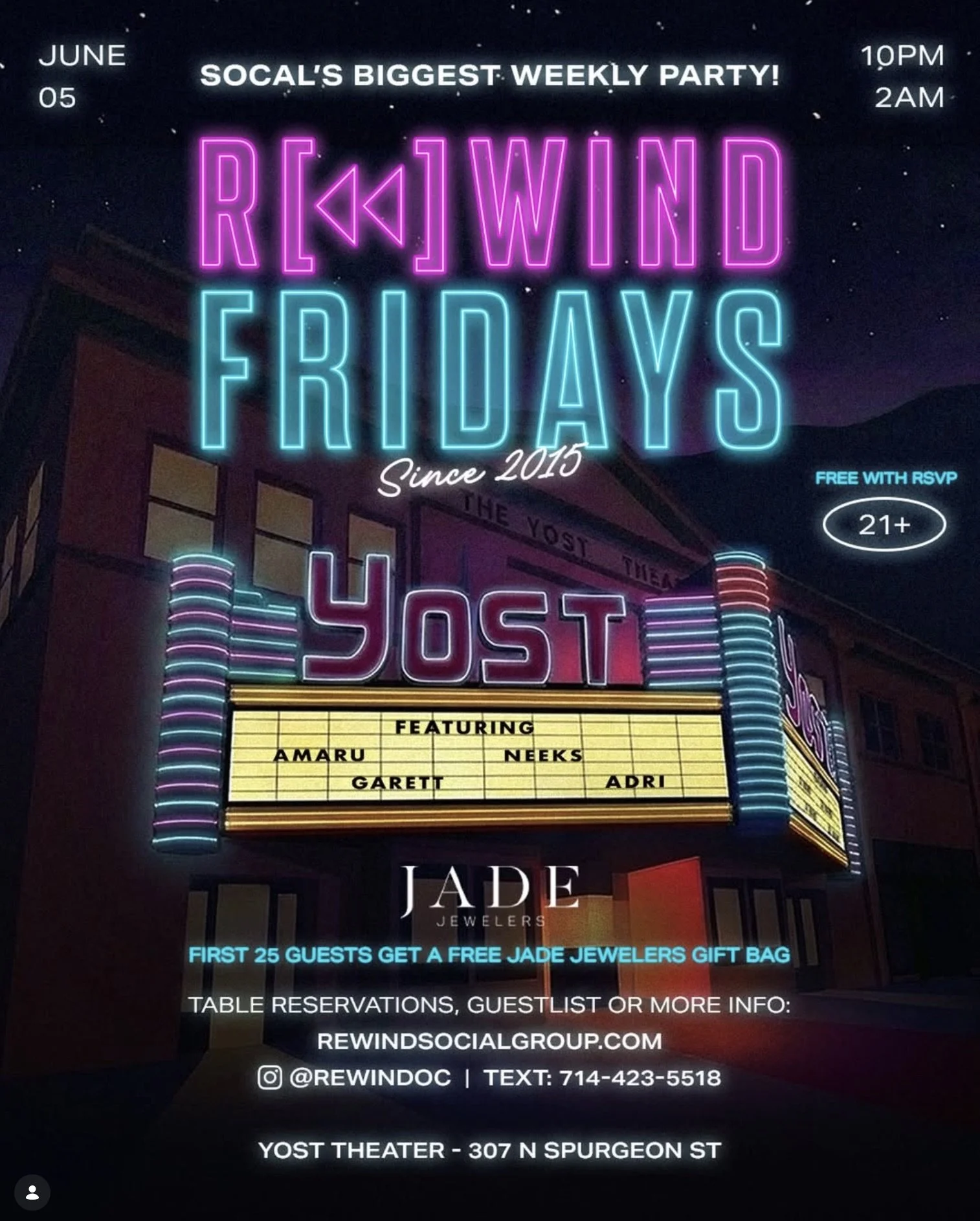 EVERY FRIDAY