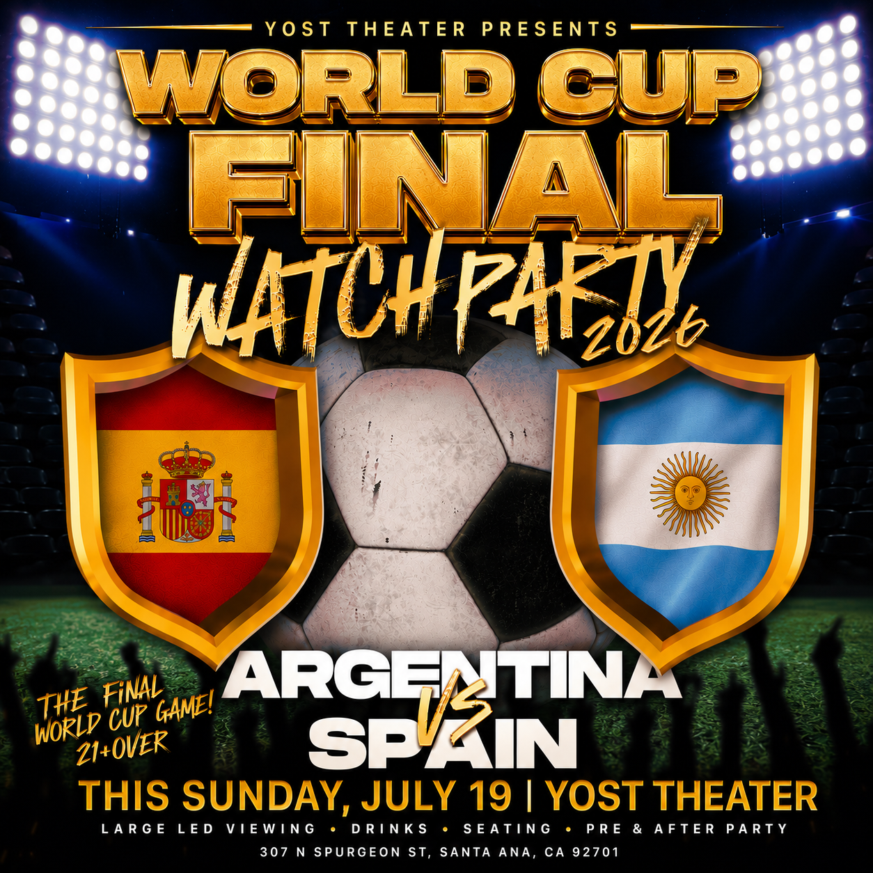 Spain vs Argentina FINAL GAME