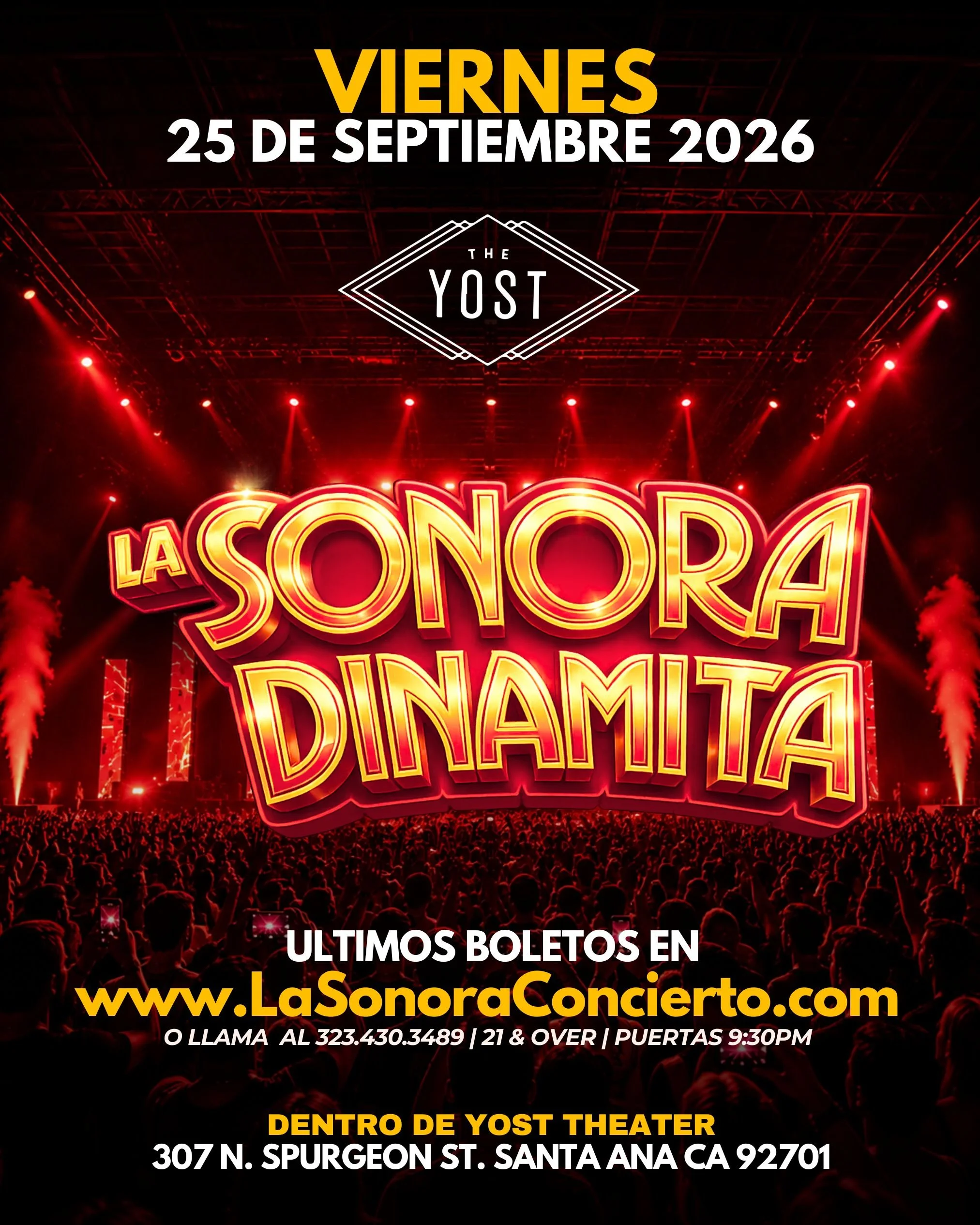 LA SONORA DINAMITA LIVE!