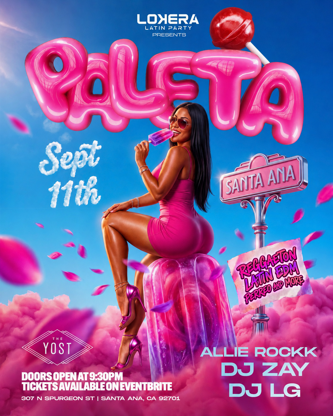LOKERA PARTY: PRESENTS PALETA