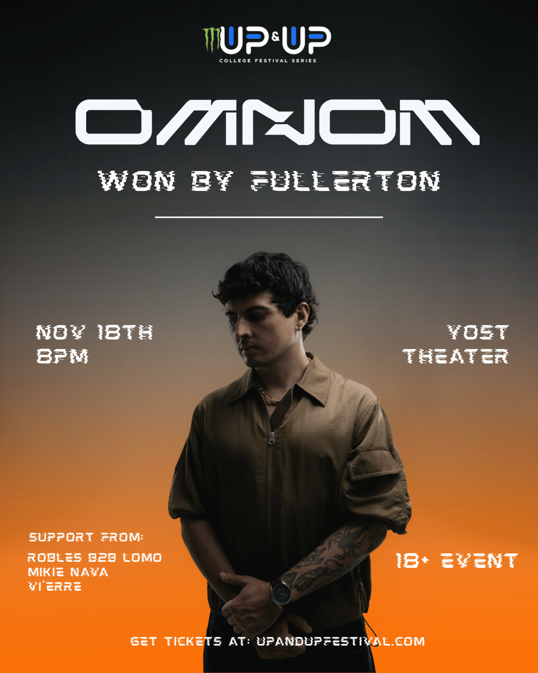 Monster Energy Up &amp; Up Festival presents OMNOM