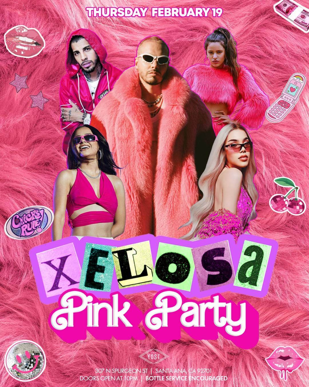 XELOSA PINK PARTY | EVERY THURSDAY, XELOSA REGGAETON PARTY