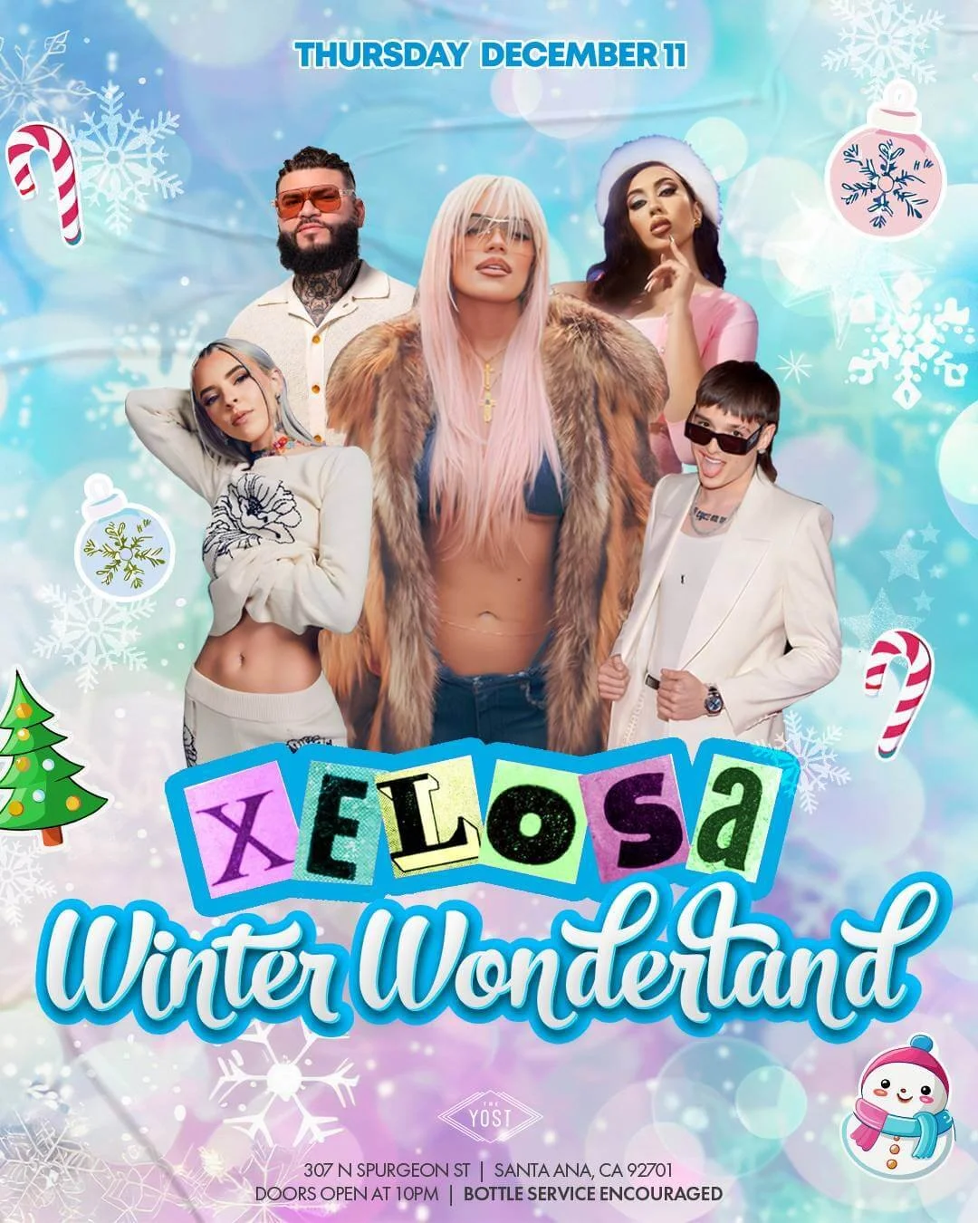 XELOSA WINTER WONDERLAND PARTY  | EVERY THURSDAY, XELOSA REGGAETON PARTY