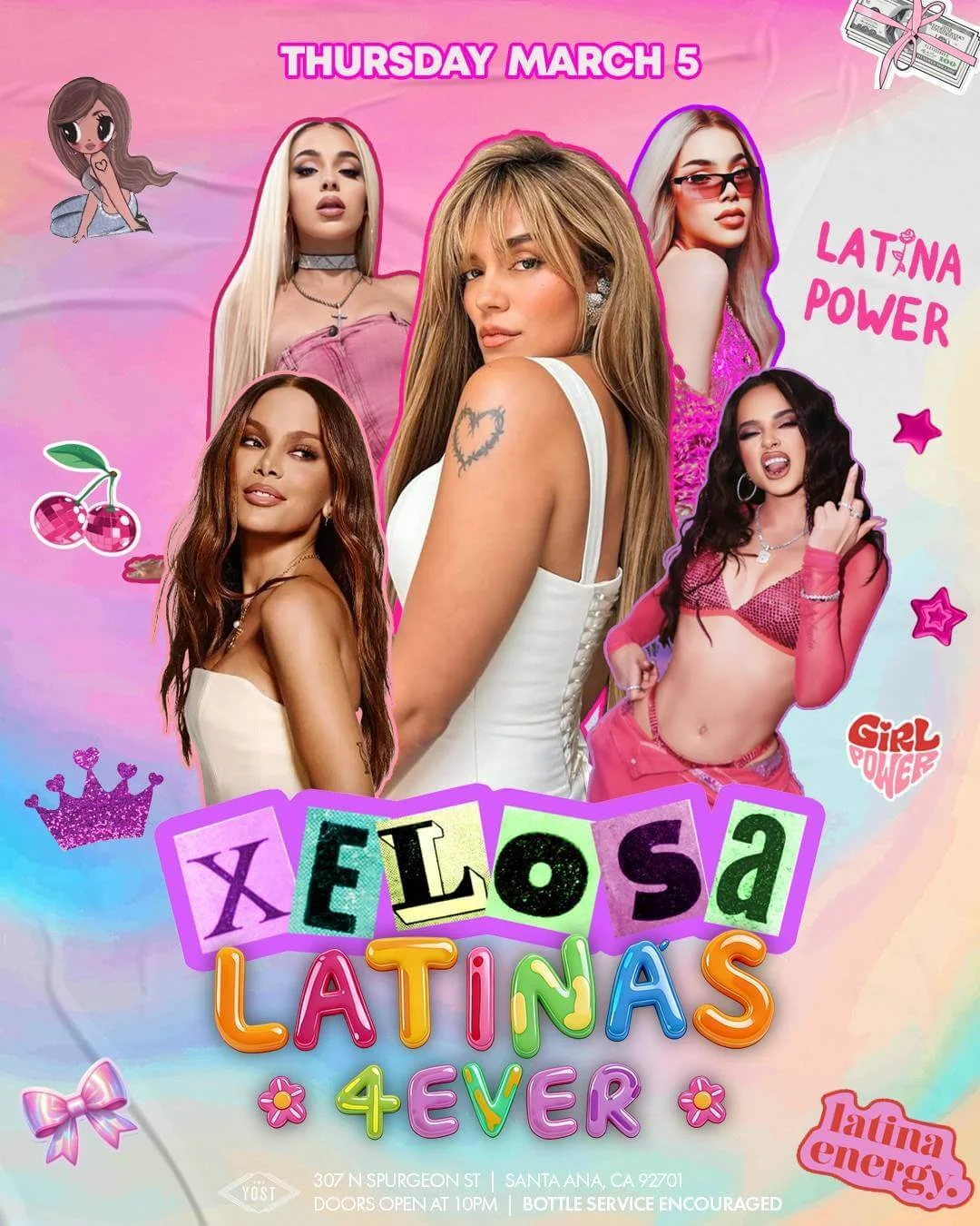 XELOSA LATINAS 4EVER PARTY | EVERY THURSDAY, XELOSA REGGAETON PARTY