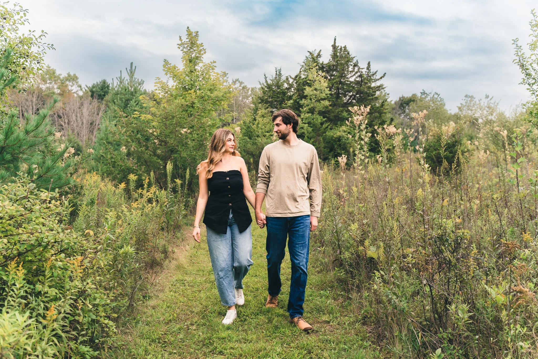 Wisconsin Milwaukee Engagement and Wedding Photography | Fine art engagement session with a blend of editorial and documentary style photography | Book with Madelaina Photography LLC for high quality and artistic imagery