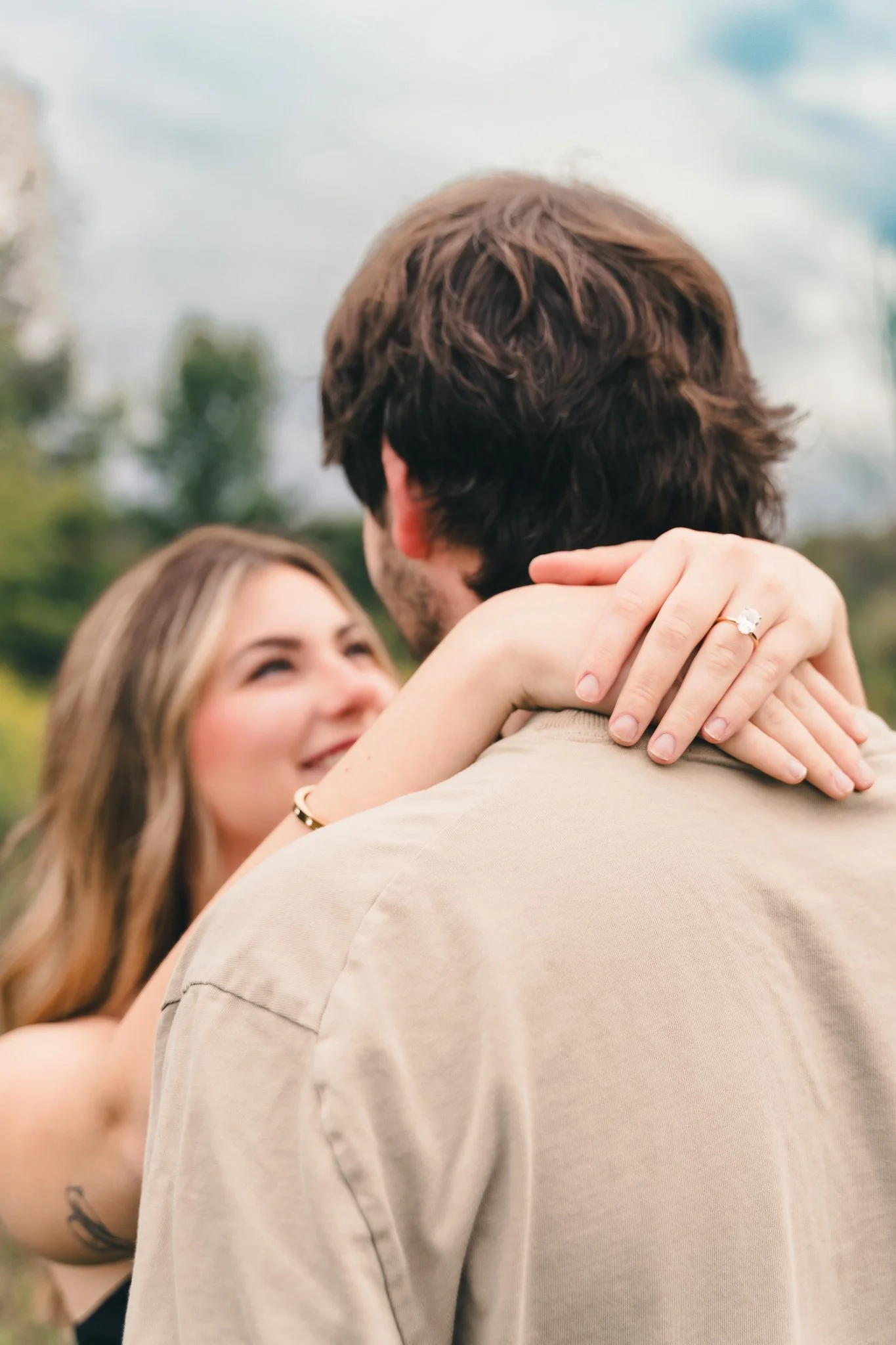 Wisconsin Milwaukee Engagement and Wedding Photography | Fine art engagement session with a blend of editorial and documentary style photography | Book with Madelaina Photography LLC for high quality and artistic imagery