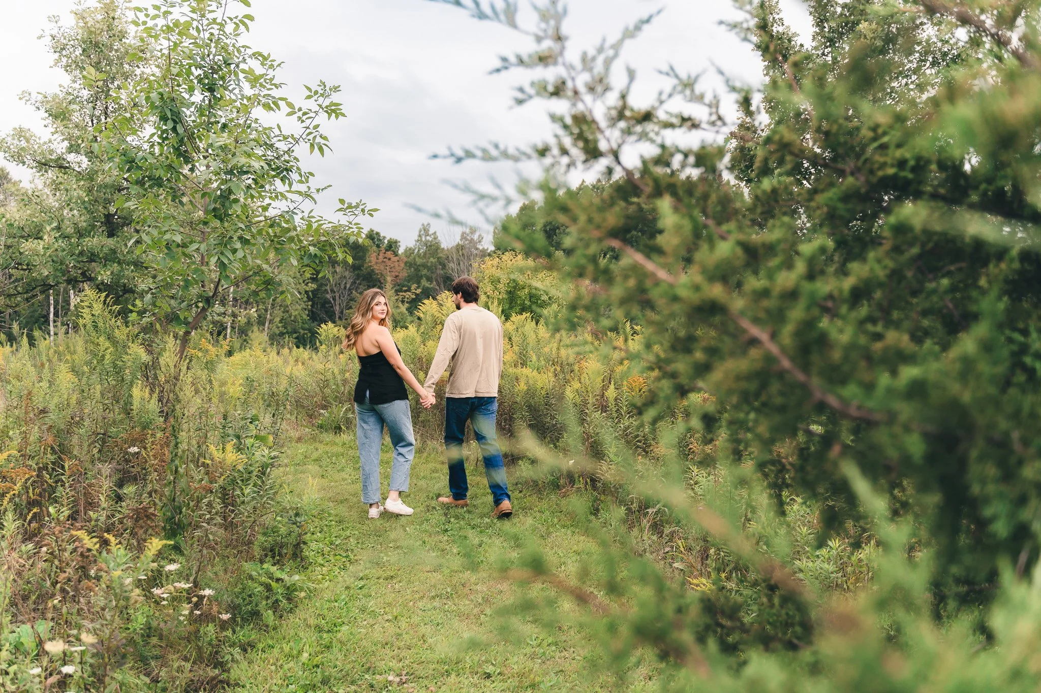 Wisconsin Milwaukee Engagement and Wedding Photography | Fine art engagement session with a blend of editorial and documentary style photography | Book with Madelaina Photography LLC for high quality and artistic imagery