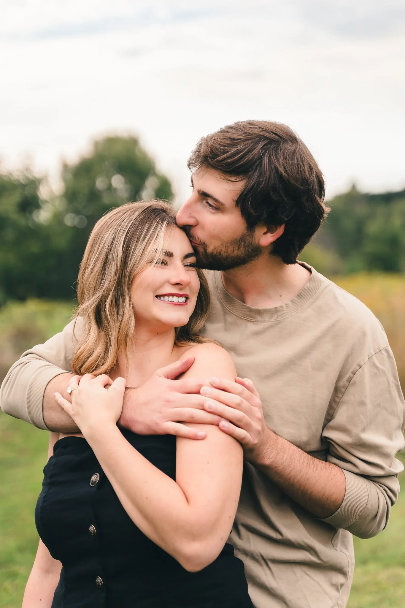 Wisconsin Milwaukee Engagement and Wedding Photography | Fine art engagement session with a blend of editorial and documentary style photography | Book with Madelaina Photography LLC for high quality and artistic imagery
