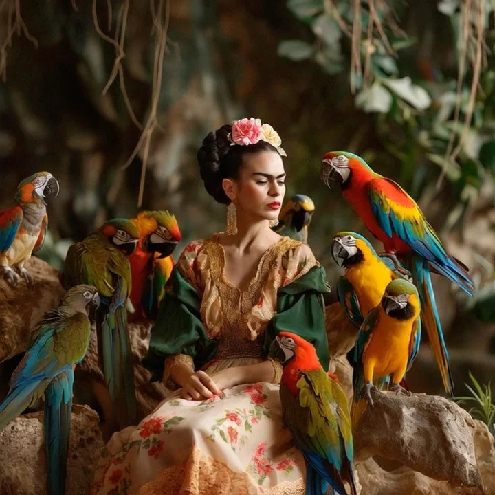 Frida Kahlo, invited Aal to spend an afternoon in her most private, and sacred place in the Mexican jungle. A place where she collects her thoughts and reconnects with nature and her world. We couldn&rsquo;t get over how beautiful every place was tha