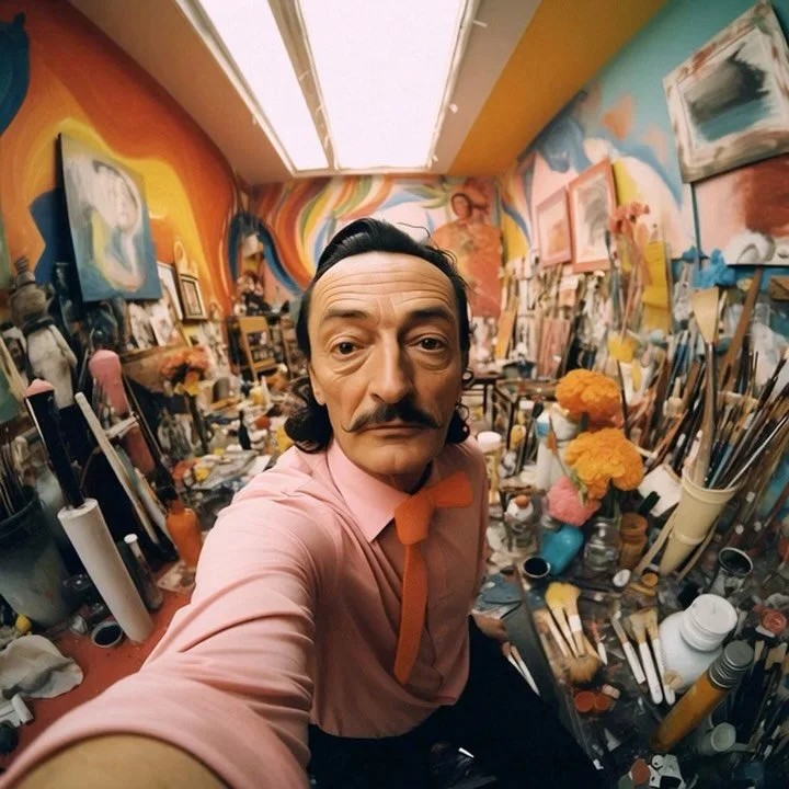 Salvador Dal&iacute; randomly sent Aal some unsolicited selfie videos this week... And you know what? We were definitely okay with seeing him and his studio in motion. &ldquo;Take me, I am the drug; take me, I am hallucinogenic.&rdquo; - Salvador Dal